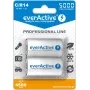 Laetav NiMH silindriline aku everActive EVHRL14-5000, 1,2 V, 2 tk, kõrgus 51,5 mm