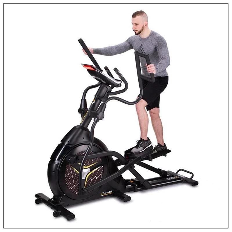 HMS Fitness H1802 elektromagnetiline elliptiline trenažöör must