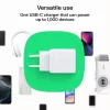 Toiteadapter roheline Cell PowerSource Solo30 30W valge — USB-C laadija, 30W väljund