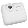 Kiirtrükiga lastekaamera SAVIO AN-01, valge, 2,4-tolline LCD, MicroSDHC kuni 32 GB, USB-C, 1200 mAh aku, sisseehitatud välklamp puudub