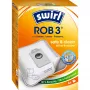 Tolmukott robot-tolmuimejale MELITTA Swirl ROB 3, pakendis 4 tk, puiduvärvi