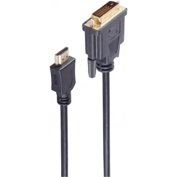 shiverpeaks ®-BASIC-S--HDMI-pistik DVI-D (24+1) pistikule, kullatud kontaktid, 7,5 m (BS77487)