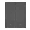 Seina nutilüliti Sonoff M5-2C-80 Wi‑Fi, 2 ahelat, mudel M5-2C-80