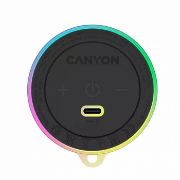 CANYON Magnetiline BT kõlar OnMove 13 5W Must