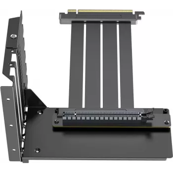 Vertikaalne GPU hoidik PCIe 4.0 tõstekaabliga XILENCE XZ107, must, ühilduv X Case X912.ARGB-ga