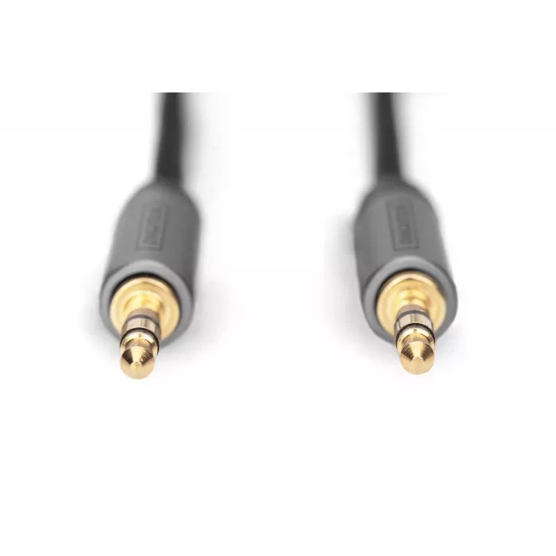 Digitus Audio ühenduskaabel 3,5 mm pistik 3,5 mm pistikusse 1,8 m must