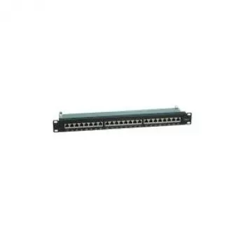 Patch Panel VALUE Kat.6 19 inch 24 Ports Shielded Must