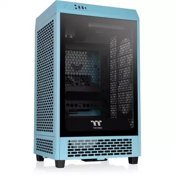 Thermaltake The Tower 200 türkiis karastatud klaas