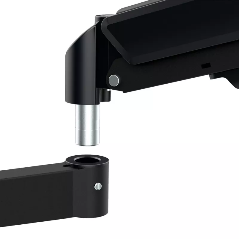 Monitorikinnitus MACLEAN MC-135 gaasvedruga 17-tollistele kuni 32-tollistele ekraanidele, kandevõime 2–10 kg, must