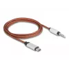 USB-kaabel DeLOCK 81288 oranž hõbedane