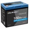 LiFePO4 aku QOLTEC 12,8 V 100 Ah Bluetoothiga — 12,8 V 100 Ah