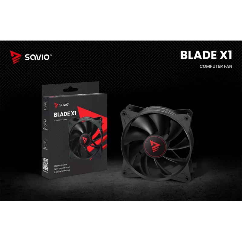 SAVIO SAVGBLADE 120mm PWM korpusventilaator