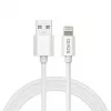 Savio Cl-193 USB-kaabel USB 2.0 2 m USB A USB C/Lightning Valge