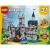 Ehitusmänguasi LEGO Creator 3-in-1 keskaegse rüütli lossi komplekt 31168 — 1371 tükki, 6 minifiguuri, vanusele 9+