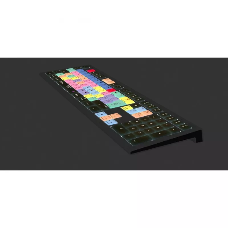 Logickeyboard Adobe Premiere Pro CC ASTRA 2 taustvalgustusega klaviatuur Mac Prantsuse (LKB-PPROCC-A2M-FR)