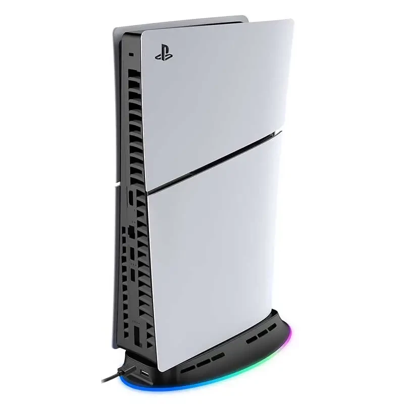 Jahutusalus SUBSONIC SA5656 PS5-le ja PS5 õhuke-ile LED-tulede, mitme ventilaatoriga jahutuse ja USB-toitega