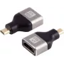 HDMI-D adapter ShiverPeaks 10-01058 — metallpistik, toetab kuni 8K