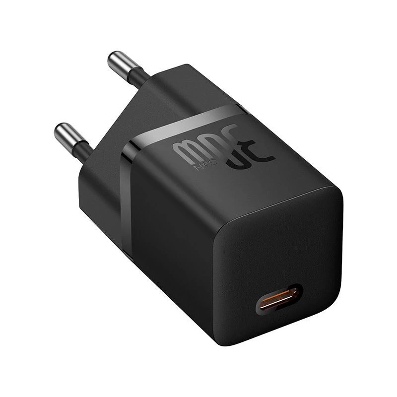 Baseus P10110902113-01 USB-C GaN5 mini 30W võrgulaadija must