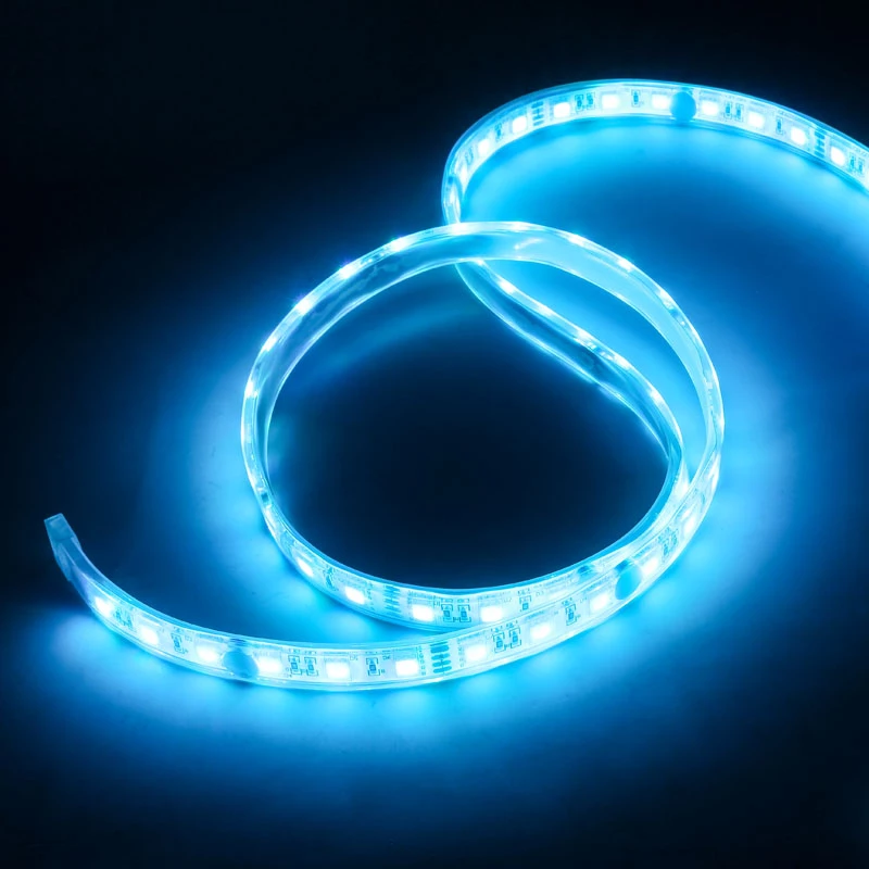 Universaalne ribavalgusti Lamptron FlexLight Multi — mitmevärviline alalisvooluriba, 130 mm lai