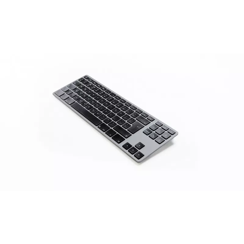 Mehaaniline klaviatuur Matias FK408BTB-UK Tenkeyless Bluetooth alumiiniumist kosmosehall