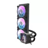 Darkflash protsessori vesijahuti DV360S, 360 mm radiaator, RGB-valgustus, must