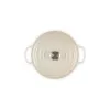 Le Creuset Signature Roaster ümmargune valge 20cm
