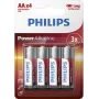 Ühekordne patarei Philips Power Alkaline Battery LR6P4B/10