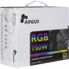 Inter-Tech Argus RGB-750W CM II toiteplokk 20+4 pin ATX ATX Must