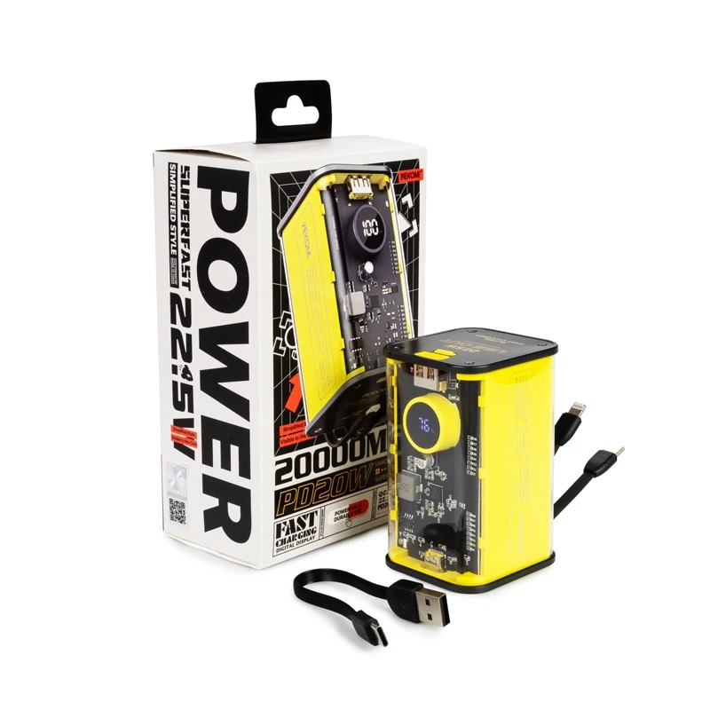 Akupank WK-WP-347 20000 mAh ülikiire laadimine