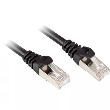 Võrgukaabel Sharkoon RJ45 CAT.6 SFTP 20.0m Must