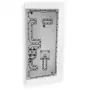 Distroplate Phanteks NV9 Stealkey D-RGB valge