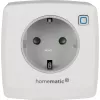 eQ-3 AG Homematic IP HMIP-PSM-2, siseruumides, valge, IP20, vool, pinge, -10 - 35 °C, 3680 W