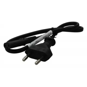 HP - toitekaabel - BS 1363 (M) kuni IEC 60320 C7 - 0,5 m - must - Lähis-Ida, Euroopa - Deskjet F4210, F4213, F4224, F4230, F4250, F4273, F4274, F4275, F4283, F4288, F4292, F jaoks