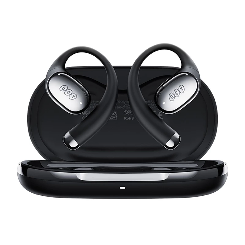 Juhtmeta kõrvaklapid QCY Crossky R70, Bluetooth 5.0, mürasummutus, mudel CT02 (must)