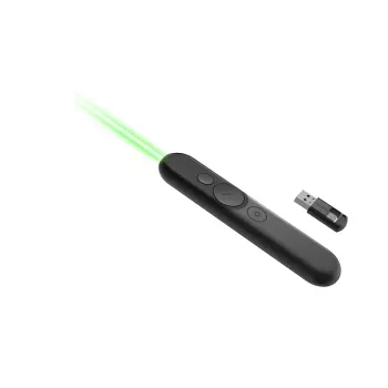 Lenovo | Laseriga laetav esitluskaugjuhtimispult | Must