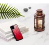 Nutitelefoni ümbris iKins iPhone 11 jaoks — Pink Lake mustade aktsentidega