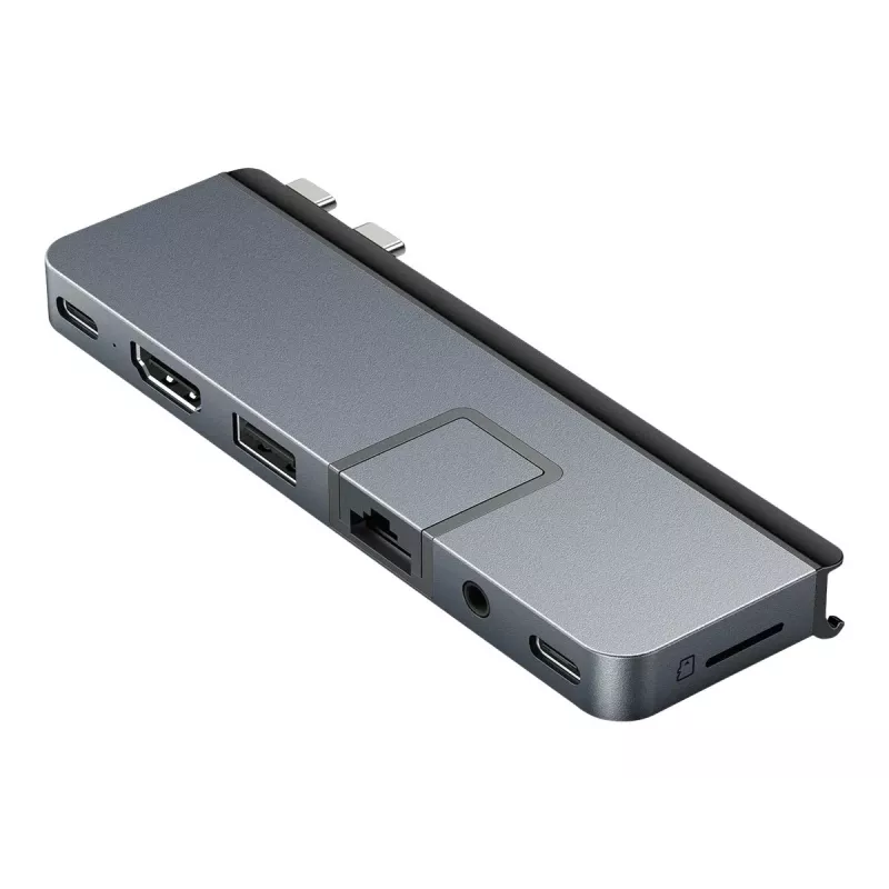 Hyper | HyperDrive DUO PRO 7-in-2 USB-C Hub MacBook Air/Pro 2016-2020 jaoks | Ethernet LAN (RJ-45) pordid 1 | HDMI-portide arv 1