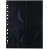 Fototaskud HERMA Fotophan 10x15 cm portree must 10 tk