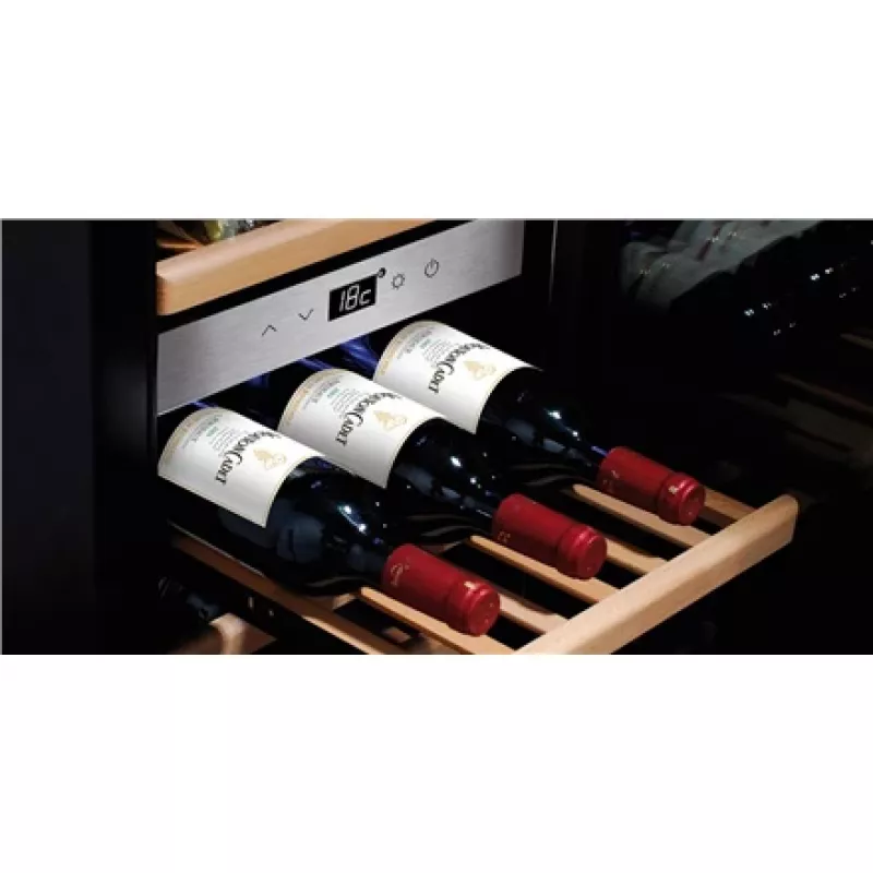 Veinijahuti Caso WineChef Pro 40 kompressor roostevaba teras 40 pudelit