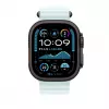 Apple 49mm Ice Sinine Ocean kellarihm - must titaanviimistlus