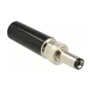 DeLOCK 89915 Traatühendusega pistik Alalisvool Must Nikkel 1.06 cm Välisläbimõõt