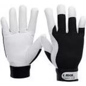 Töökinda Cimco 141246, kaitsekindad, must/valge, suurus XL, 2 tk