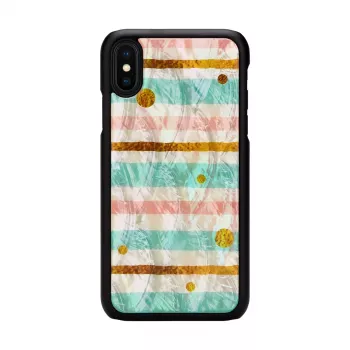 Nutitelefoni ümbris iKins iPhone XS / iPhone XS Max jaoks — pop mint Must