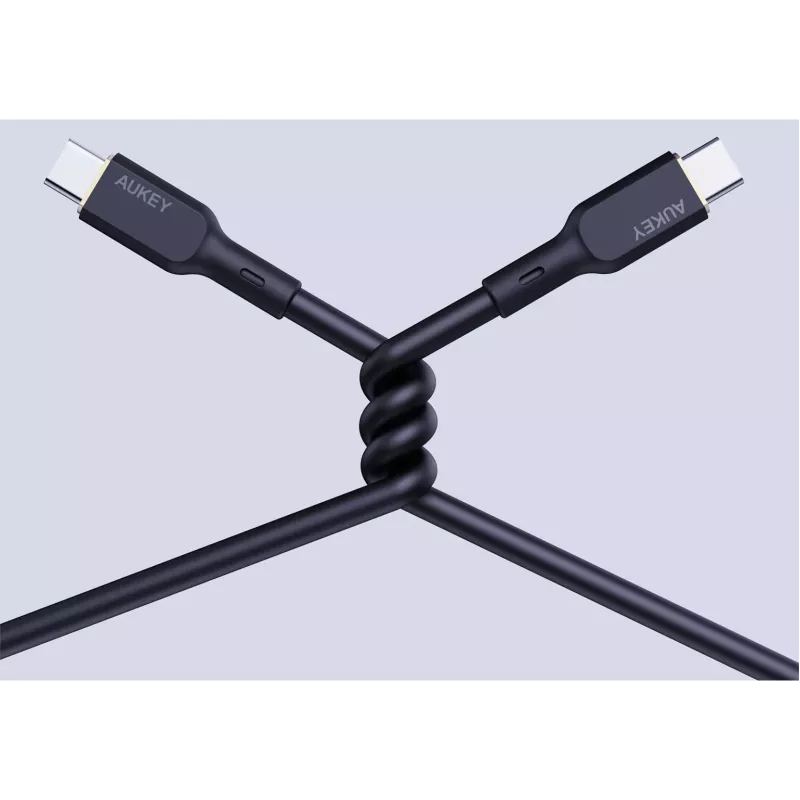 AUKEY CB-SCC241 USB-C Power Delivery PD 240W 5A 20V 1m Nailonmust - D