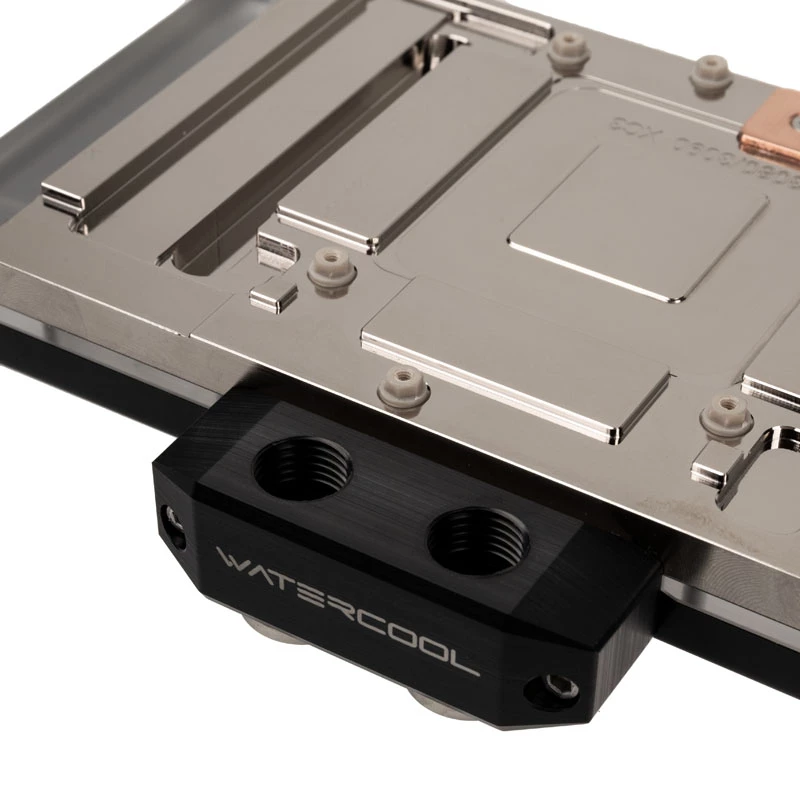 Watercool Heatkiller V for RTX 3080/3090 EVGA XC3, ARGB - Nikkel + akrüül, must
