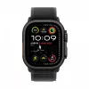Watch Ultra 2 GPS + Cellular 49 mm musta titaanist korpusega ja musta Trail Loop - S/M rihmaga