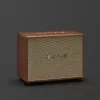 Juhtmevaba kõlar MARSHALL Woburn III Brown — mitmetoaline, Bluetooth, Wi‑Fi, analoogsisendid