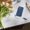 Kickstand ümbris mudelile iPhone 17 by Apple Beats — MagSafe, Camera Control, polükarbonaat/mikrokiud, sinine, sobib 6,3 tollisele