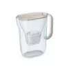 Veefiltrikann BRITA Style Essential kann, 2,4 L paak (1,4 L filtreeritud), MAXTRA, klappkaas, liivavärvi
