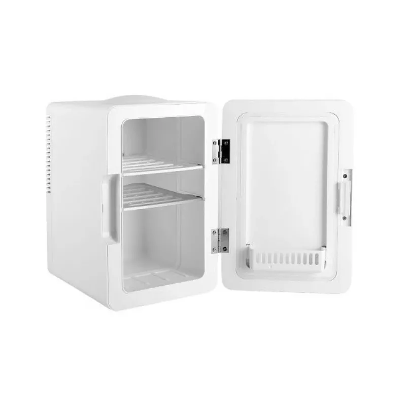 Minikülmik LED-meigipeegliga Elle ESDAFX04WHEU 4 L valge